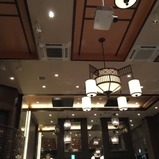 披露宴会場内