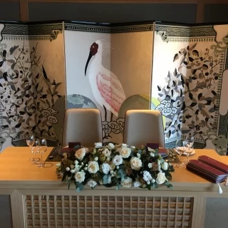 個性的な屏風