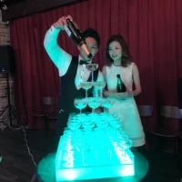 シャンパンタワー