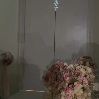 映像の真ん中が切れる