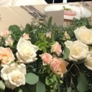 新郎新婦席です。