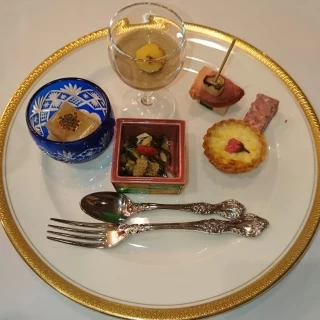 軽食サービスのお料理