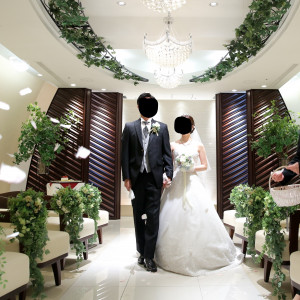 フラワーシャワー|541841さんの小さな結婚式 横浜店の写真(846272)