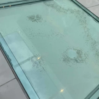 挙式会場の床