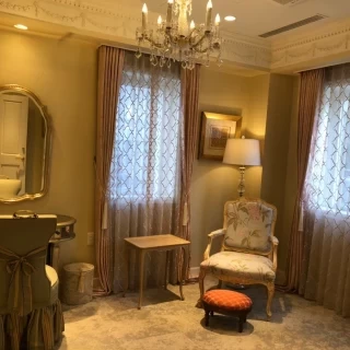 新郎新婦それぞれにお支度部屋があります