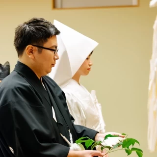 玉串拝礼。