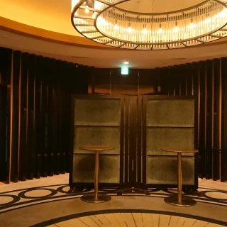 披露宴前のロビー