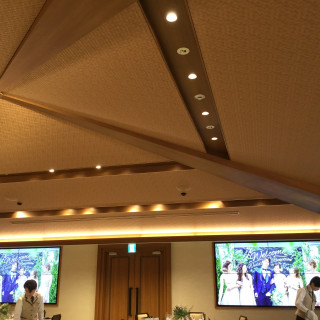 披露宴会場天井