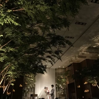 チャペル内のグリーン