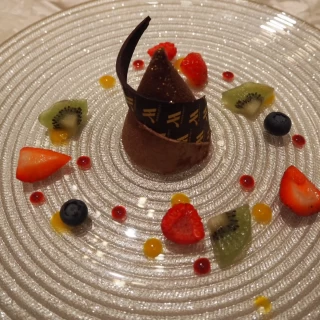 デザート。ウェディングケーキのほかにデザートがありました。