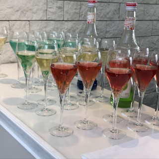 シャンパンアワーでのドリンク
