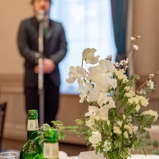 テーブル装花