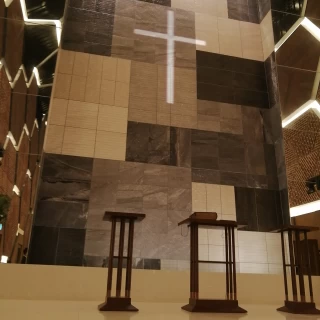 赤レンガをイメージ