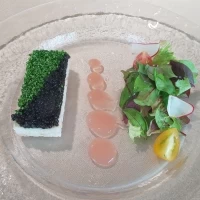 キャビアの前菜