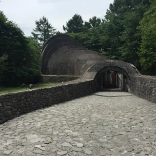 石の教会の外観