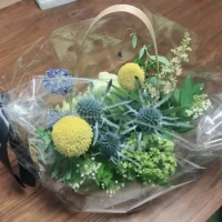 式場見学の際に頂いたフラワーアート