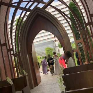 新婦入場。