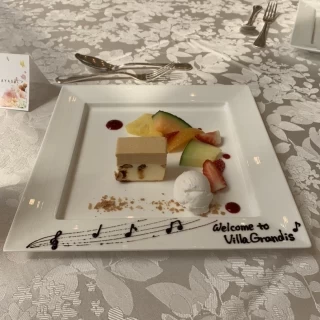下見の時に出されたケーキです。