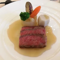 焼き物牛ロースの和風ソース