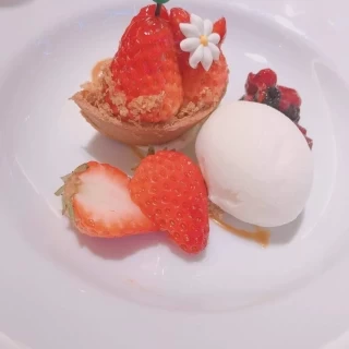 デザートも可愛かったです！