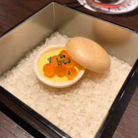 フェアでいただいたお料理。下にはお米が敷いていました