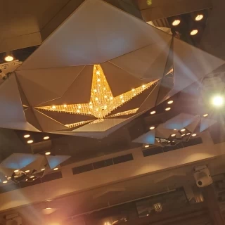照明の形がとてもきれいでした！