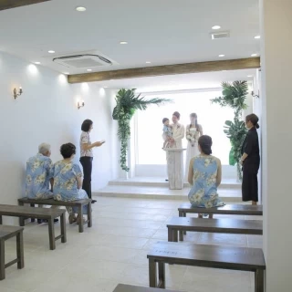 挙式中