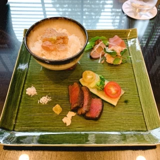 朝の見学でいただいたプレート。