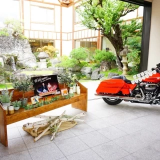愛車を飾らせてくれました！