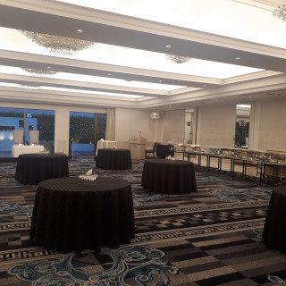 二次会にも使えるそうです(写真は二次会用セッティング)