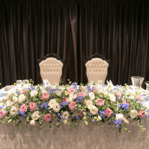 メインテーブル|542975さんのホテルモントレ横浜（ウエディング取扱終了）の写真(870745)
