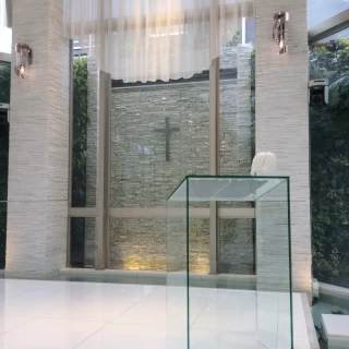 ハイセンスな会場です。