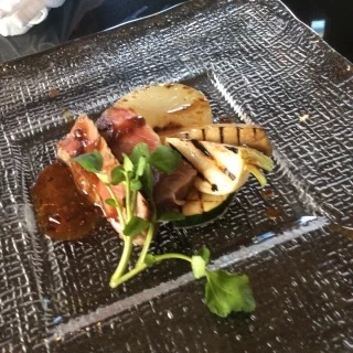 リゾート感満載の会場