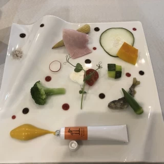 チューブに入ったソースがとても美味しかったです。