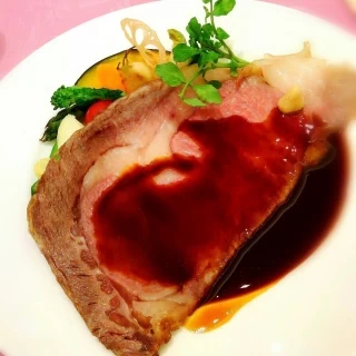 名物のローストビーフ