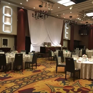 広い披露宴会場