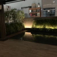 チャペルの外。
晴れていれば前撮りできます。