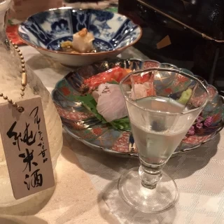 日本酒と和食