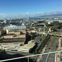 披露宴会場からの景色