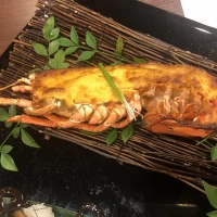 試食のエビです。