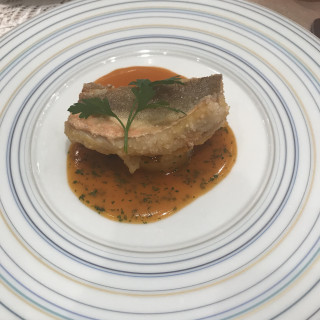 ブーケダムールオランジュ 魚料理