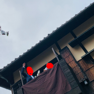 2階からの菓子投げ|543743さんのKAWACHIYA 川地家（かわちや）の写真(863712)