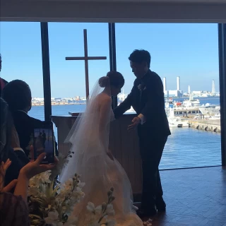 海の見える挙式会場