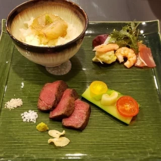 ブライダルフェア用の試食です。