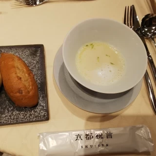 コースのスープ