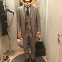 タキシード試着