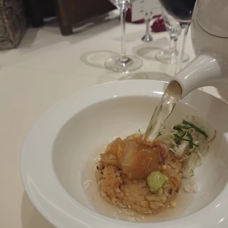 白雲コース　ご飯もの　タイ茶漬け