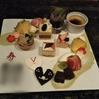 名前入りのケーキには感動しました