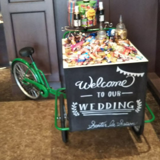 変わった形の自転車で、お菓子を配れると聞き魅力的だと思いまし
