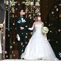 チャペルから退場